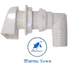 Vent Tank Plastic 90o 38mm Hose Tail (139080)