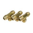 Tee Capilano Brass Pk Of 3 Hf5561 (294124)