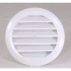 Vent Louvre Round Plastic 120mm Dia (175212)