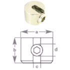 Stop Adjustable Cable G316 Stainless Steel 3-4mm (162452)